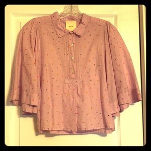 Maeve cropped blouse